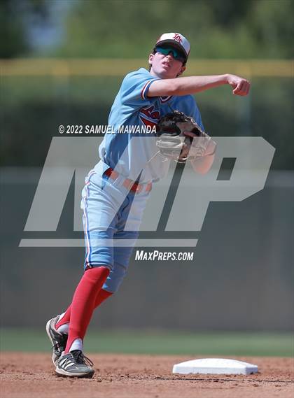 Thumbnail 1 in Los Alamitos @ Harvard-Westlake (CIF SS D1 First Round) photogallery.