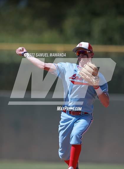 Thumbnail 2 in Los Alamitos @ Harvard-Westlake (CIF SS D1 First Round) photogallery.