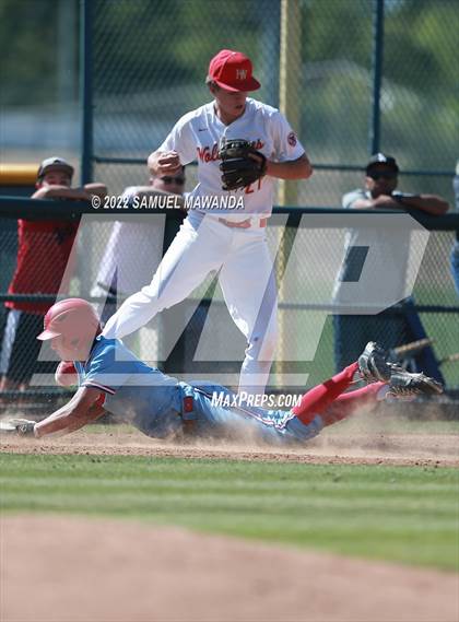 Thumbnail 3 in Los Alamitos @ Harvard-Westlake (CIF SS D1 First Round) photogallery.