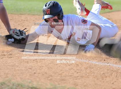Thumbnail 1 in Los Alamitos @ Harvard-Westlake (CIF SS D1 First Round) photogallery.