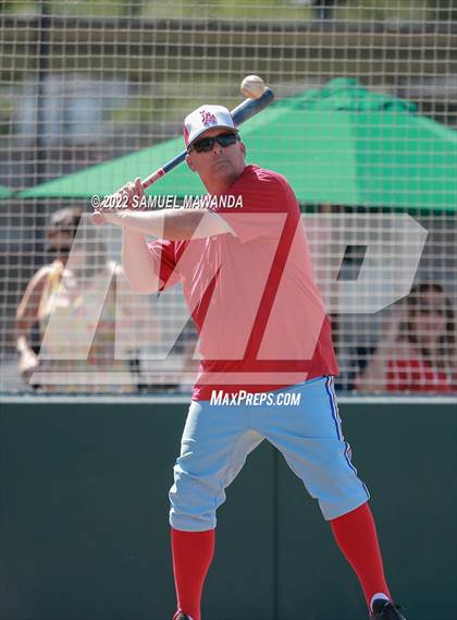 Thumbnail 3 in Los Alamitos @ Harvard-Westlake (CIF SS D1 First Round) photogallery.