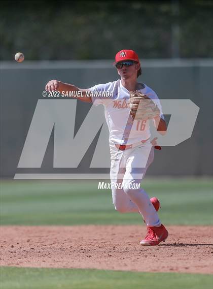 Thumbnail 2 in Los Alamitos @ Harvard-Westlake (CIF SS D1 First Round) photogallery.