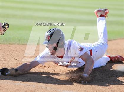 Thumbnail 3 in Los Alamitos @ Harvard-Westlake (CIF SS D1 First Round) photogallery.