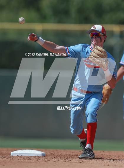 Thumbnail 2 in Los Alamitos @ Harvard-Westlake (CIF SS D1 First Round) photogallery.