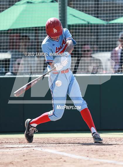 Thumbnail 3 in Los Alamitos @ Harvard-Westlake (CIF SS D1 First Round) photogallery.