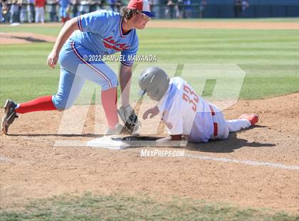 Thumbnail 1 in Los Alamitos @ Harvard-Westlake (CIF SS D1 First Round) photogallery.