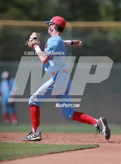 Thumbnail 2 in Los Alamitos @ Harvard-Westlake (CIF SS D1 First Round) photogallery.