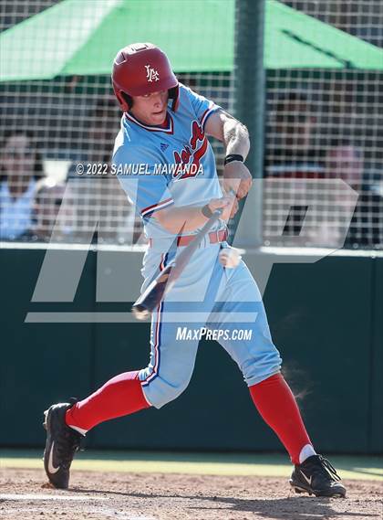 Thumbnail 2 in Los Alamitos @ Harvard-Westlake (CIF SS D1 First Round) photogallery.