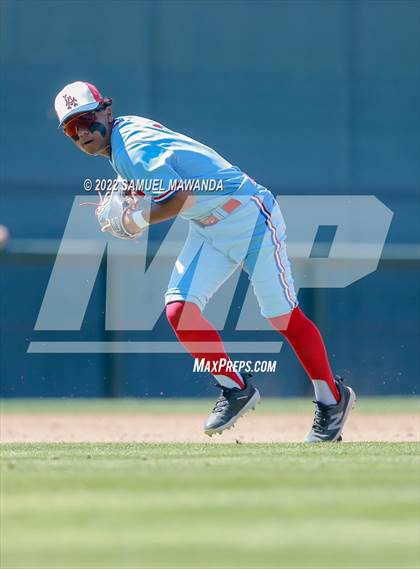 Thumbnail 2 in Los Alamitos @ Harvard-Westlake (CIF SS D1 First Round) photogallery.
