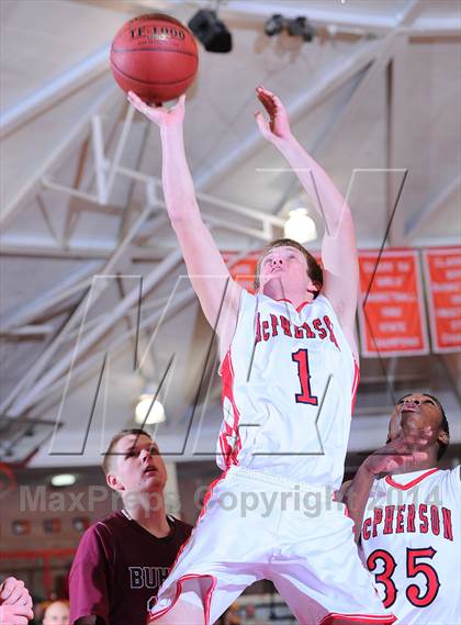 Thumbnail 1 in McPherson vs Buhler (McPherson Invitational 2nd Round) photogallery.