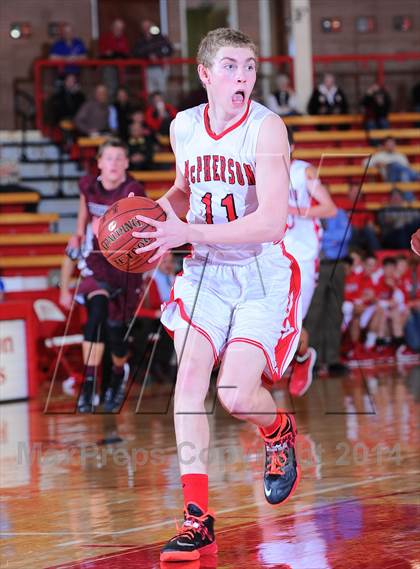 Thumbnail 3 in McPherson vs Buhler (McPherson Invitational 2nd Round) photogallery.