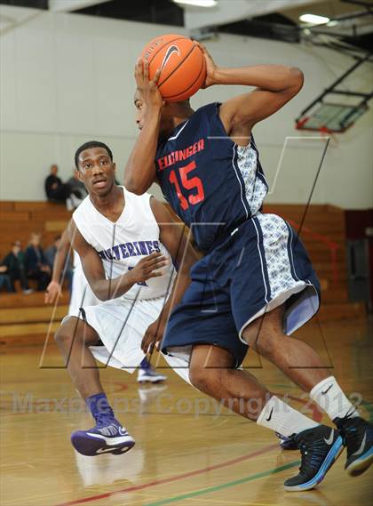 Thumbnail 3 in Miller Grove @ Leuzinger (MaxPreps Holiday Classic) photogallery.