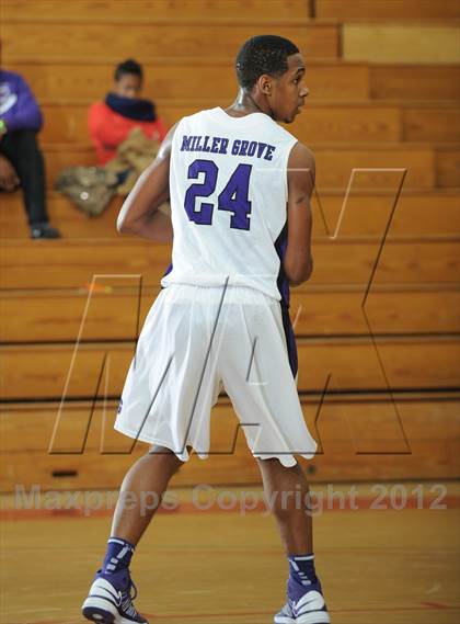 Thumbnail 1 in Miller Grove @ Leuzinger (MaxPreps Holiday Classic) photogallery.