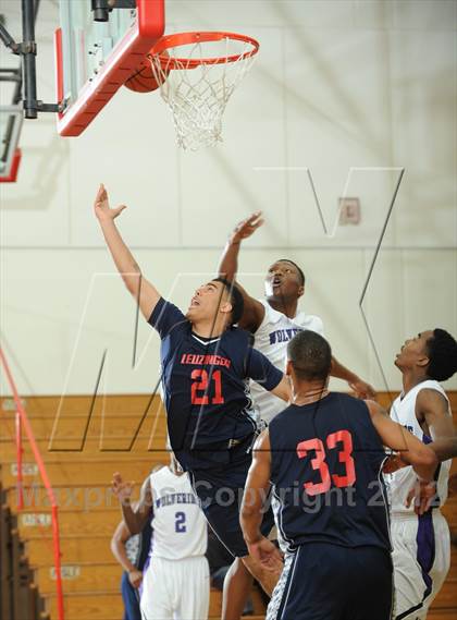 Thumbnail 3 in Miller Grove @ Leuzinger (MaxPreps Holiday Classic) photogallery.