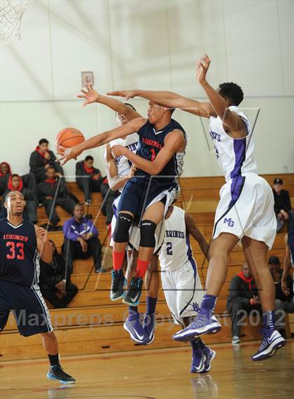 Thumbnail 3 in Miller Grove @ Leuzinger (MaxPreps Holiday Classic) photogallery.