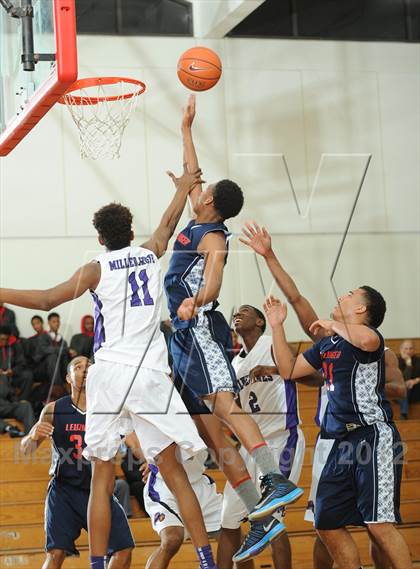 Thumbnail 2 in Miller Grove @ Leuzinger (MaxPreps Holiday Classic) photogallery.