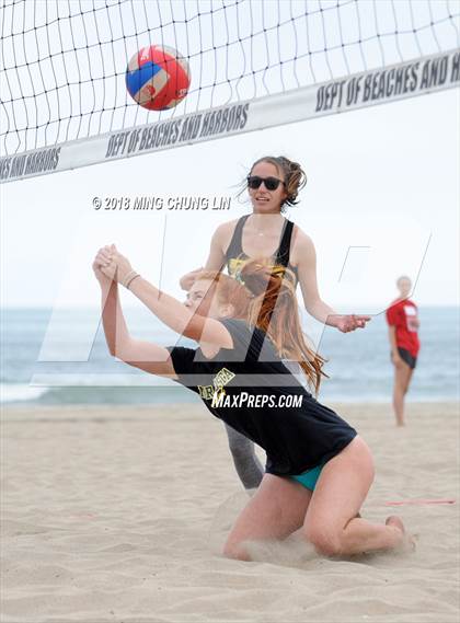 Thumbnail 2 in Mira Costa vs. Academy of Our Lady of Peace (IBVL Competition Quarterfinal) photogallery.