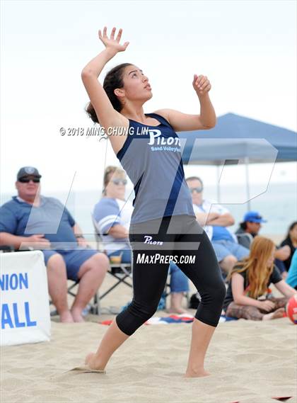 Thumbnail 2 in Mira Costa vs. Academy of Our Lady of Peace (IBVL Competition Quarterfinal) photogallery.