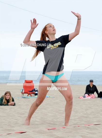 Thumbnail 2 in Mira Costa vs. Academy of Our Lady of Peace (IBVL Competition Quarterfinal) photogallery.