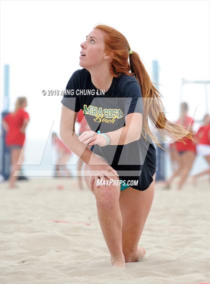 Thumbnail 2 in Mira Costa vs. Academy of Our Lady of Peace (IBVL Competition Quarterfinal) photogallery.
