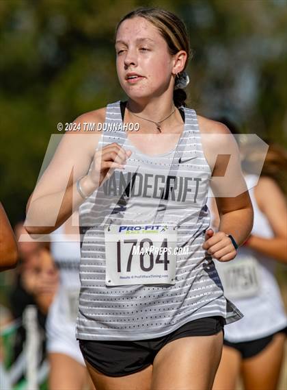 Thumbnail 3 in UIL 6A Girls Cross Country District 25 Finals photogallery.