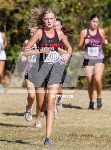 Thumbnail 2 in UIL 6A Girls Cross Country District 25 Finals photogallery.