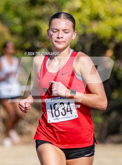 Thumbnail 3 in UIL 6A Girls Cross Country District 25 Finals photogallery.