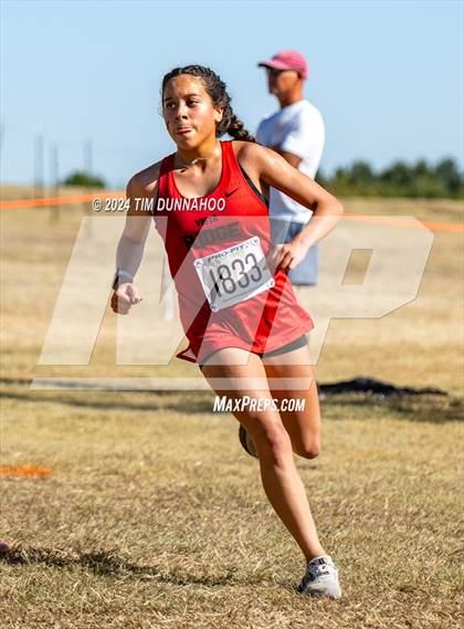 Thumbnail 3 in UIL 6A Girls Cross Country District 25 Finals photogallery.