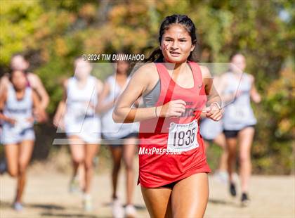 Thumbnail 2 in UIL 6A Girls Cross Country District 25 Finals photogallery.