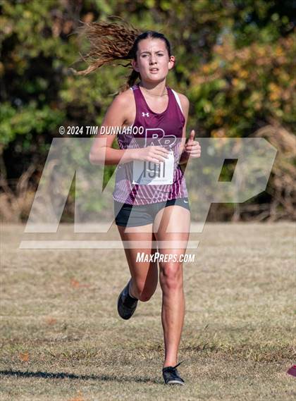 Thumbnail 3 in UIL 6A Girls Cross Country District 25 Finals photogallery.