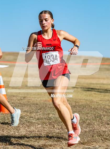Thumbnail 1 in UIL 6A Girls Cross Country District 25 Finals photogallery.
