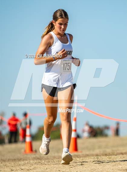 Thumbnail 2 in UIL 6A Girls Cross Country District 25 Finals photogallery.