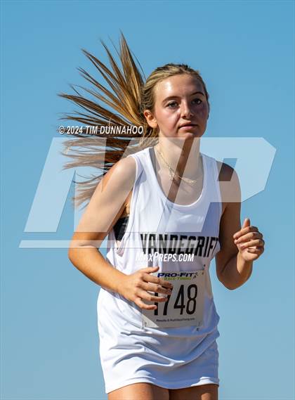 Thumbnail 2 in UIL 6A Girls Cross Country District 25 Finals photogallery.
