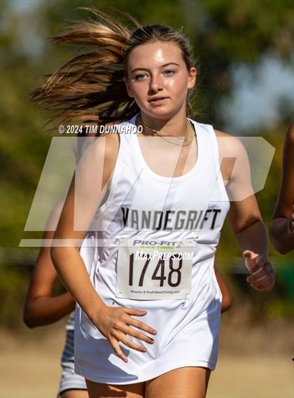 Thumbnail 3 in UIL 6A Girls Cross Country District 25 Finals photogallery.