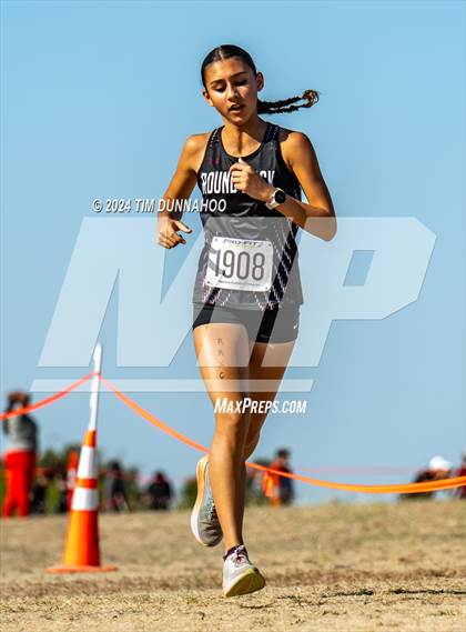 Thumbnail 2 in UIL 6A Girls Cross Country District 25 Finals photogallery.
