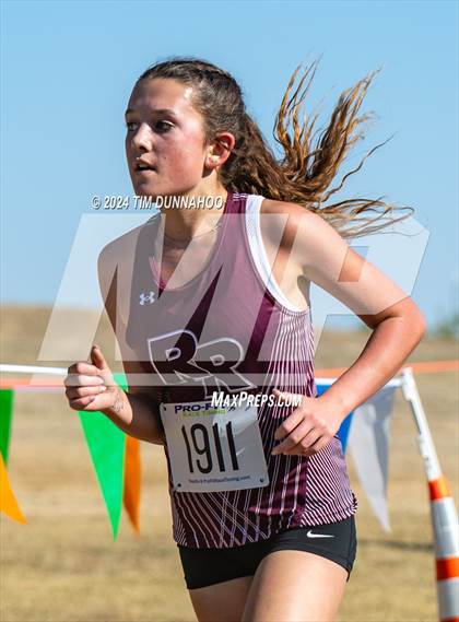 Thumbnail 1 in UIL 6A Girls Cross Country District 25 Finals photogallery.