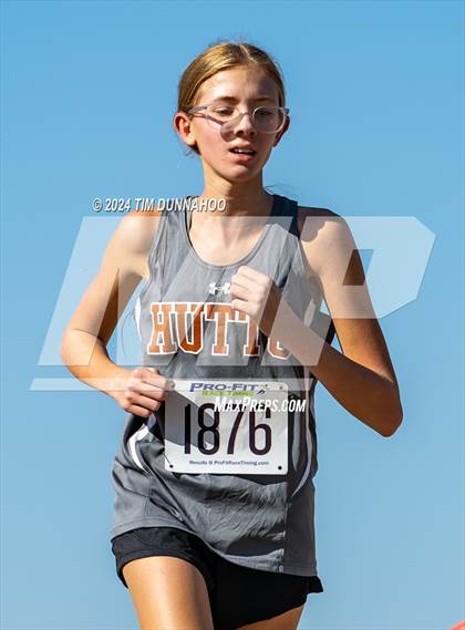 Thumbnail 1 in UIL 6A Girls Cross Country District 25 Finals photogallery.