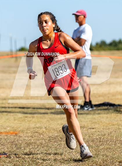 Thumbnail 2 in UIL 6A Girls Cross Country District 25 Finals photogallery.