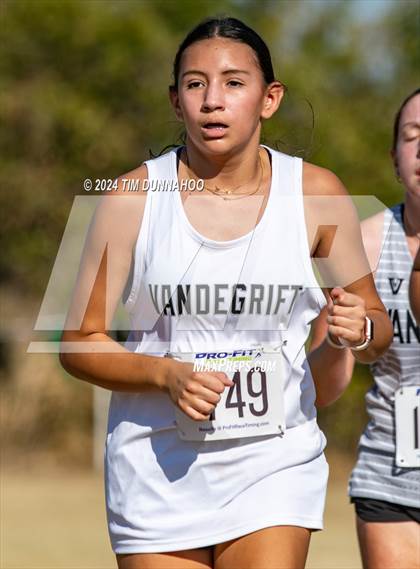 Thumbnail 2 in UIL 6A Girls Cross Country District 25 Finals photogallery.