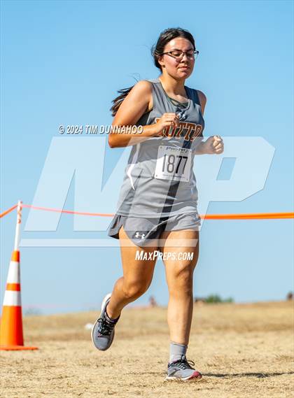 Thumbnail 3 in UIL 6A Girls Cross Country District 25 Finals photogallery.