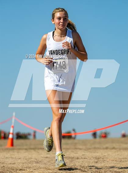 Thumbnail 3 in UIL 6A Girls Cross Country District 25 Finals photogallery.