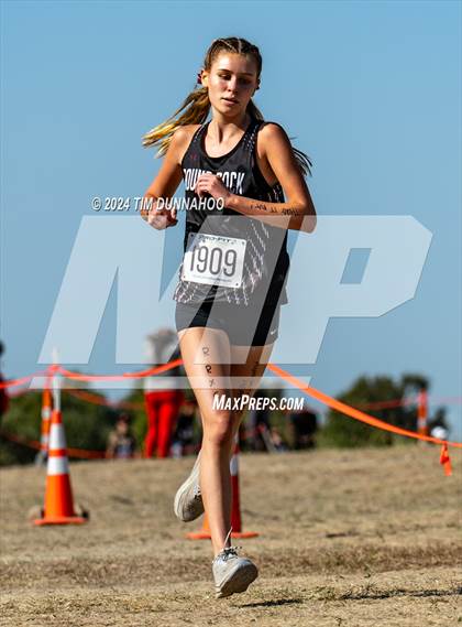 Thumbnail 1 in UIL 6A Girls Cross Country District 25 Finals photogallery.