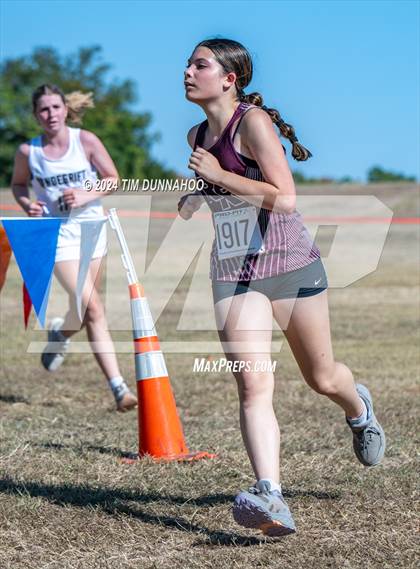 Thumbnail 3 in UIL 6A Girls Cross Country District 25 Finals photogallery.