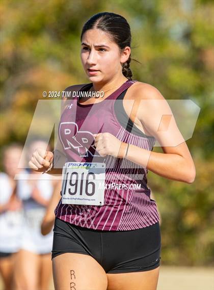 Thumbnail 1 in UIL 6A Girls Cross Country District 25 Finals photogallery.