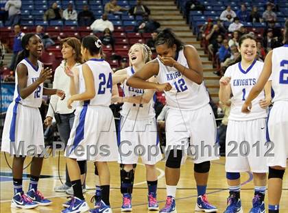 Thumbnail 2 in Brookside Christian vs. Mission Prep (CIF State D5 Final) photogallery.