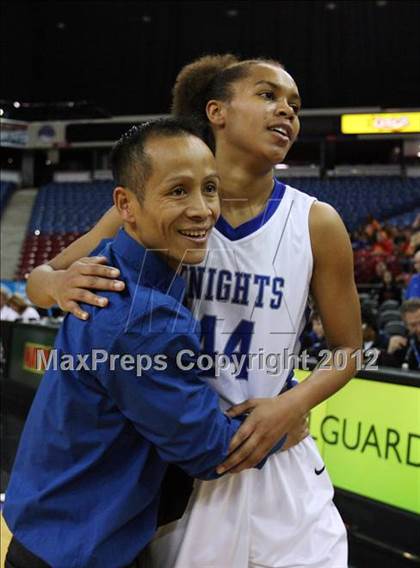 Thumbnail 1 in Brookside Christian vs. Mission Prep (CIF State D5 Final) photogallery.