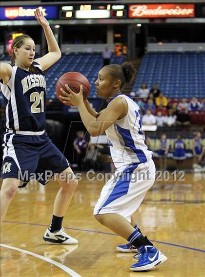 Thumbnail 2 in Brookside Christian vs. Mission Prep (CIF State D5 Final) photogallery.