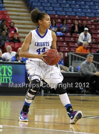 Thumbnail 3 in Brookside Christian vs. Mission Prep (CIF State D5 Final) photogallery.