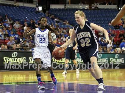 Thumbnail 3 in Brookside Christian vs. Mission Prep (CIF State D5 Final) photogallery.