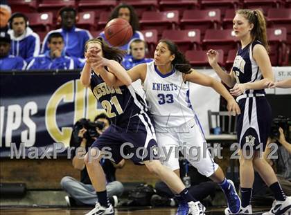 Thumbnail 1 in Brookside Christian vs. Mission Prep (CIF State D5 Final) photogallery.